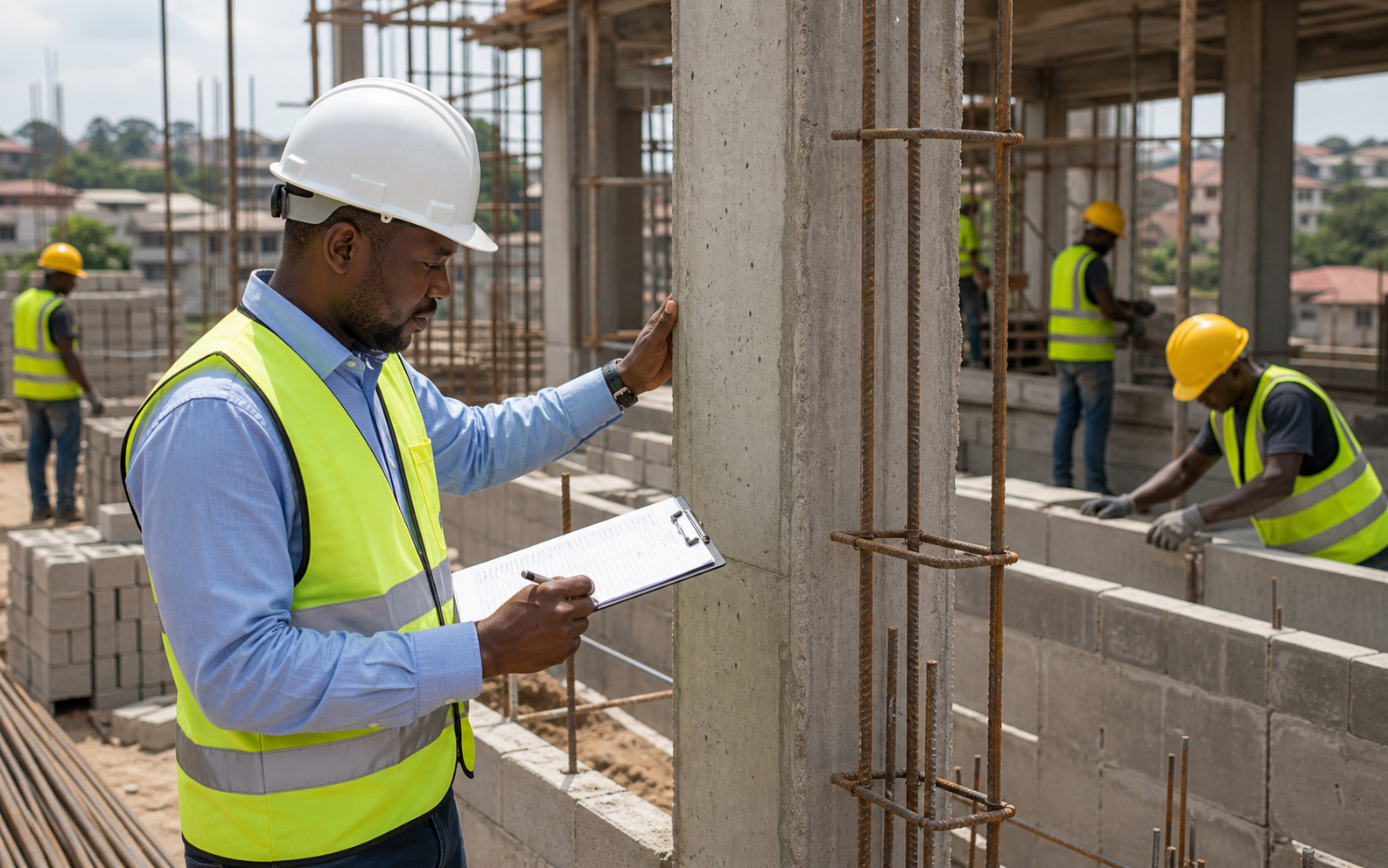 Quality Control and Inspection construction service visual